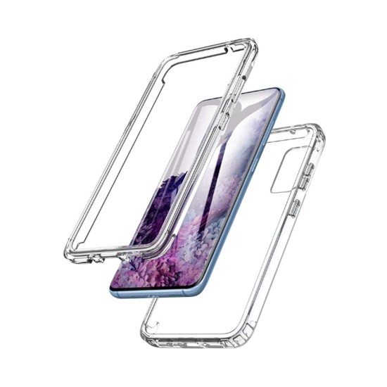 Silicone Hard Corners Case for Samsung S20 FE Transparent